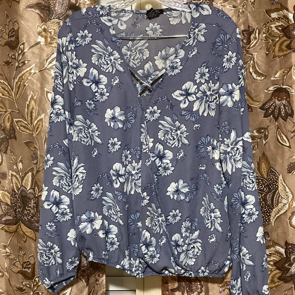 Rue 21 Blouse | Long Sleeve Floral Top | Rue21 Floral Top | long Sleeve | Floral